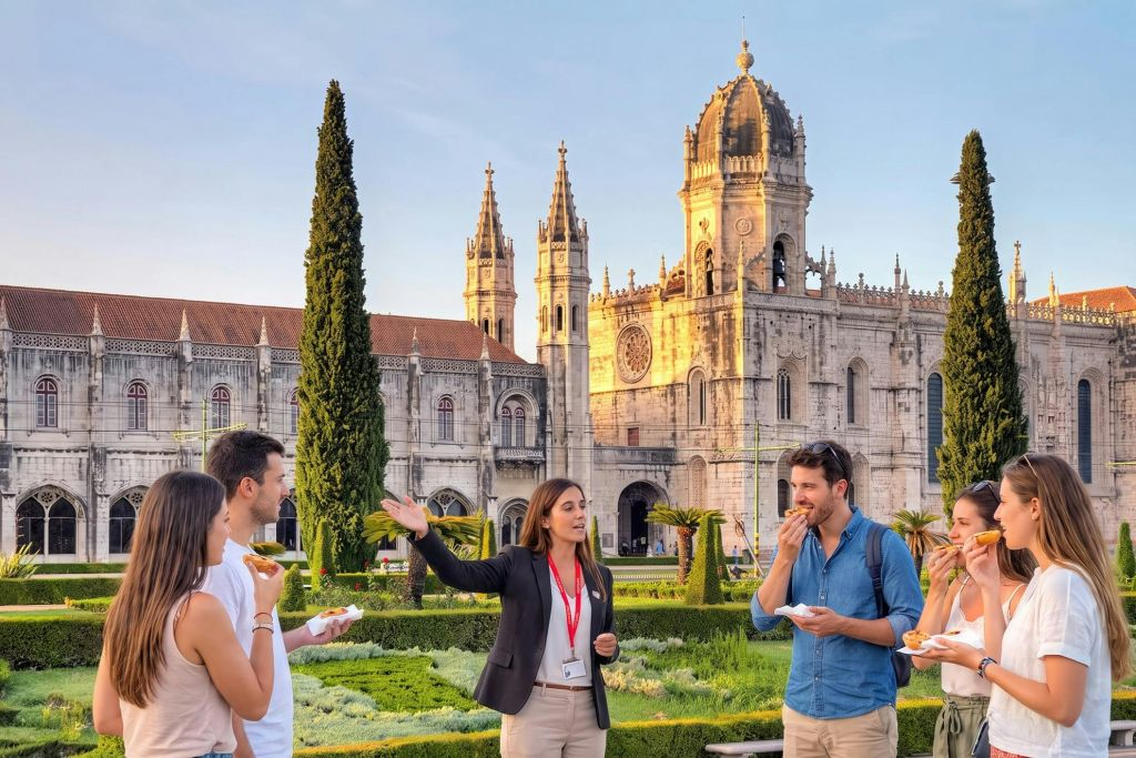 Mosteiro dos Jerónimos: bilhete sem filas + tour guiado de manhã