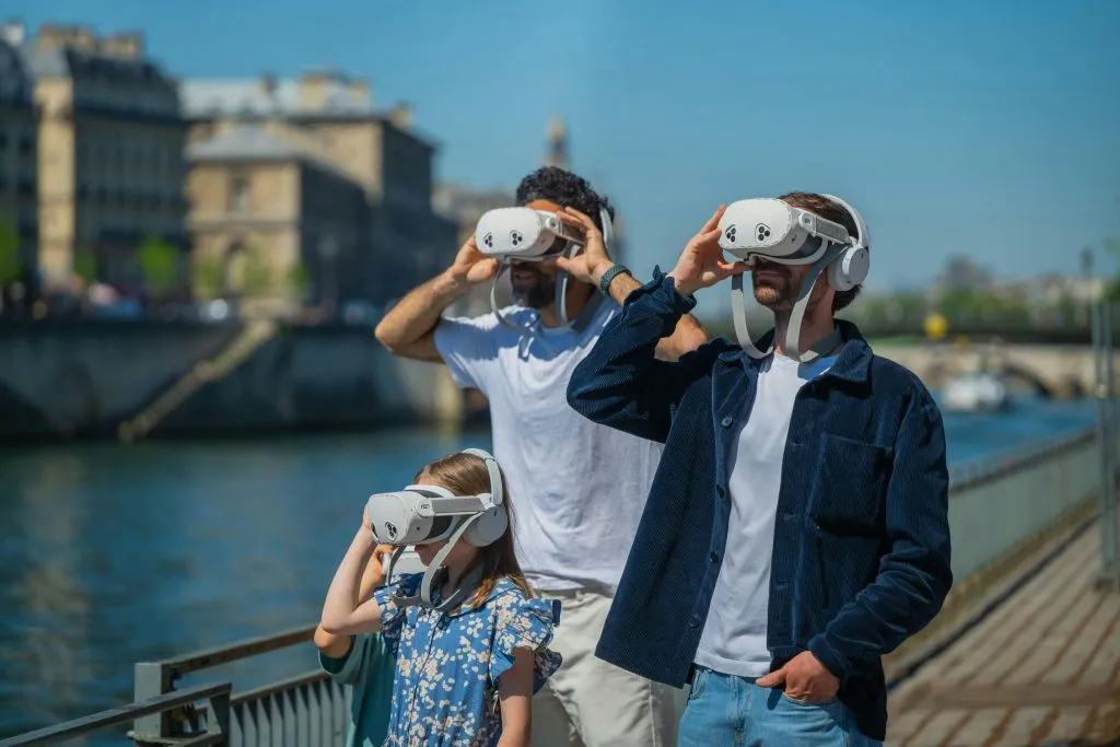 Río Sena: recorrido guiado a pie en realidad virtual