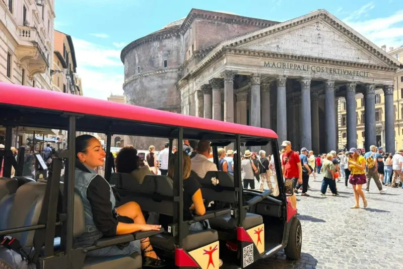 Roma: tour in golf cart alla scoperta dei tesori nascosti