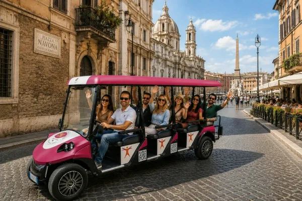 Roma: tour in golf cart alla scoperta dei tesori nascosti