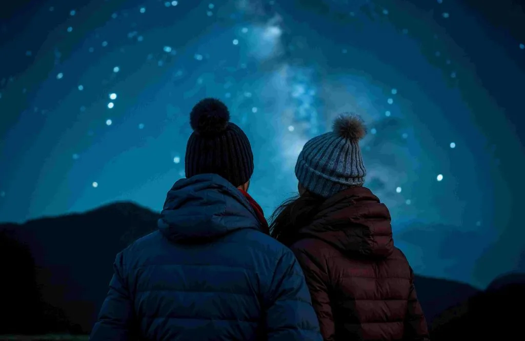 Observación de estrellas en el Teide