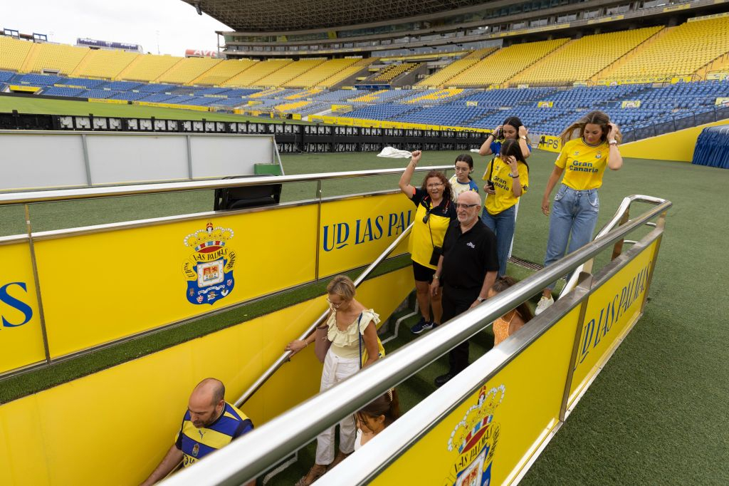Las Palmas : Visite du stade Gran Canaria UD