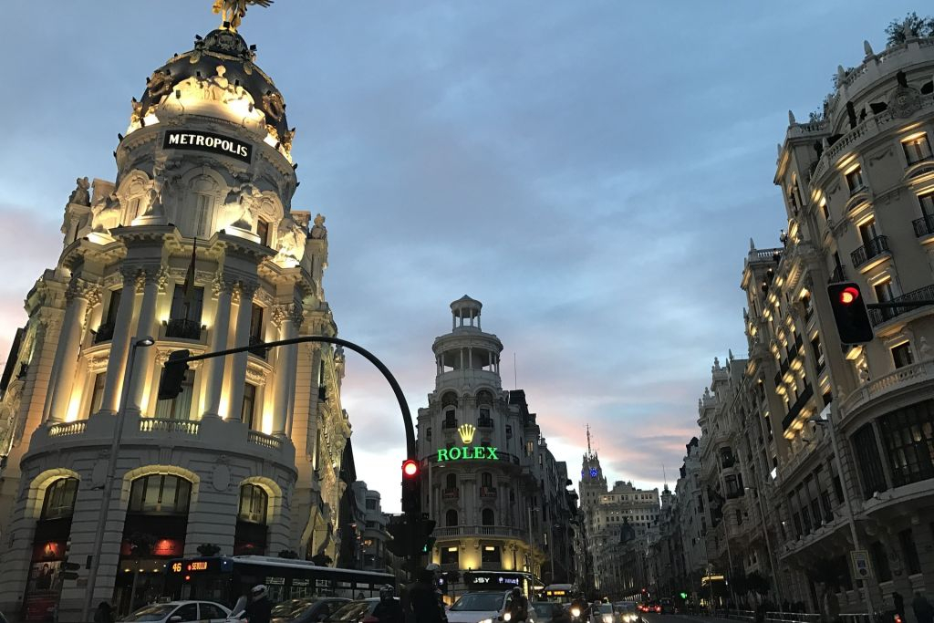 Madrid at Sunset Guided Tour
