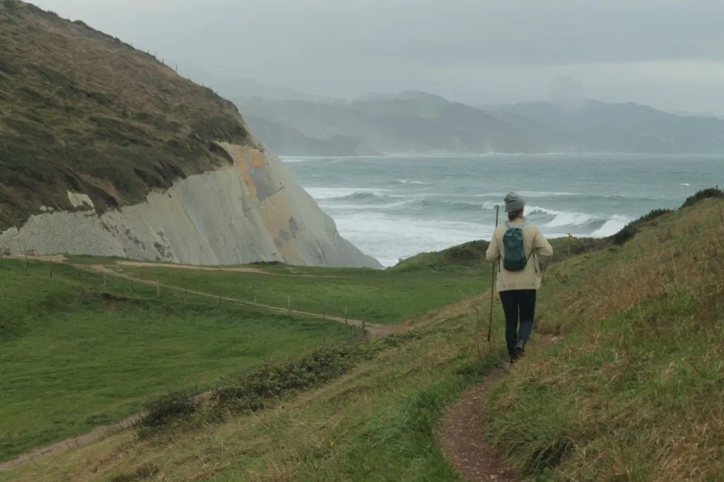 Caminata por el geoparque de la Costa Vasca en Zumaia + Tren desde San Sebastián