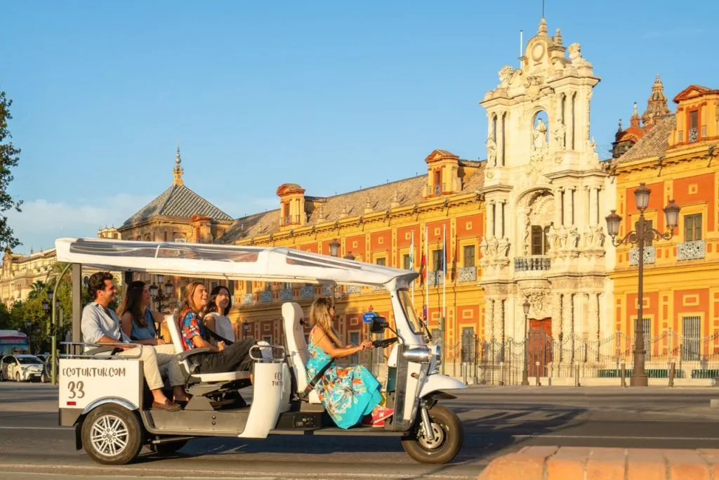 Seville: 2-Hour Tour by Private Electric Tuk Tuk