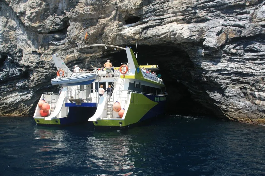 Glass Botom Boat Trip to Cap Norfeu from Roses & Santa Margarita