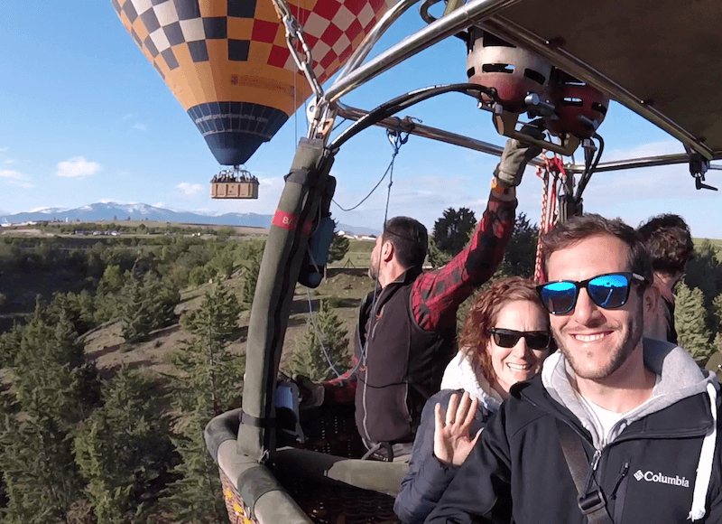 Balloon Flight over Toledo with Transport from Madrid