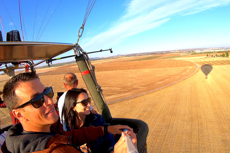 Balloon Flight over Toledo with Transport from Madrid