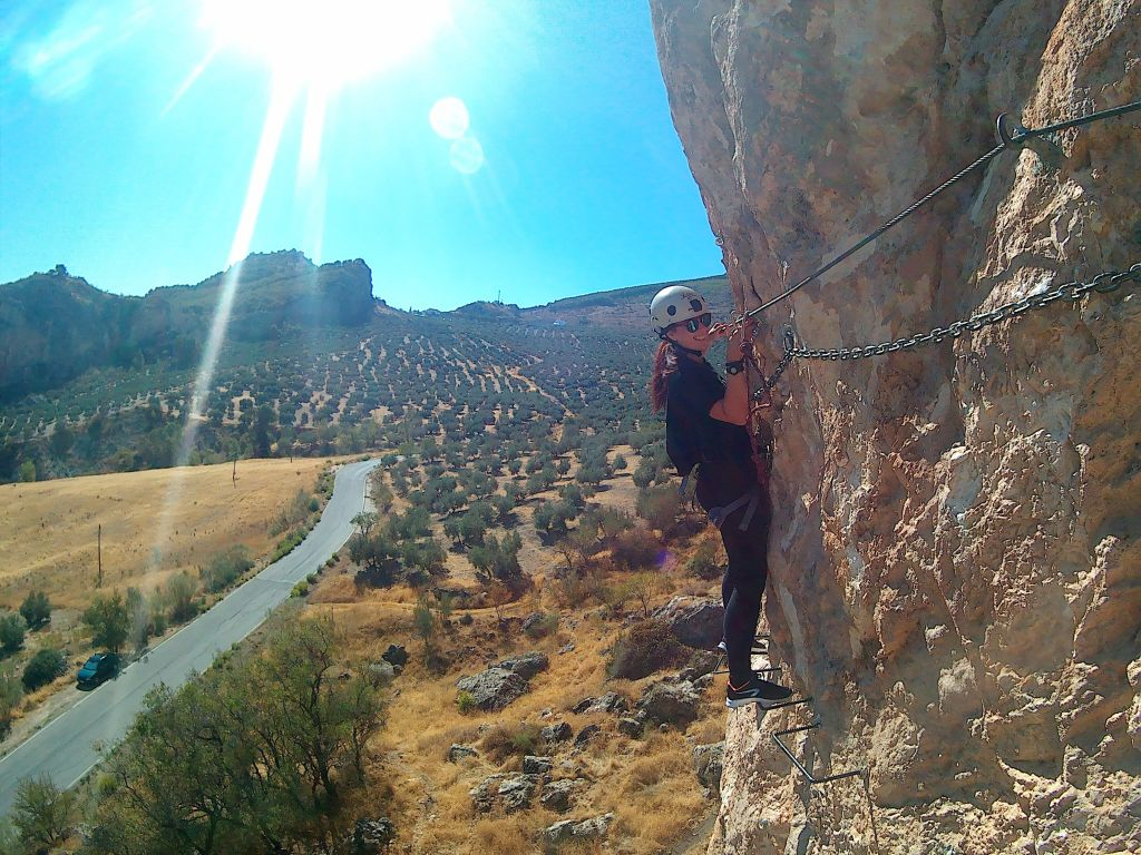 Vía Ferrata de Moclín: Visita guiada desde Granada