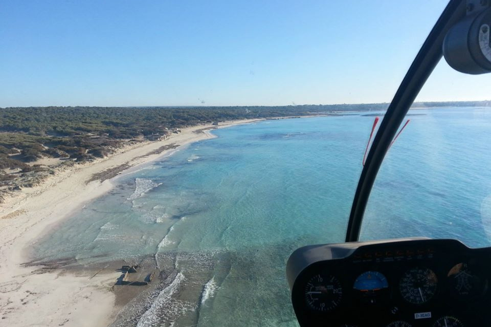 Mallorca: Passeio de helicóptero de 30 minutos