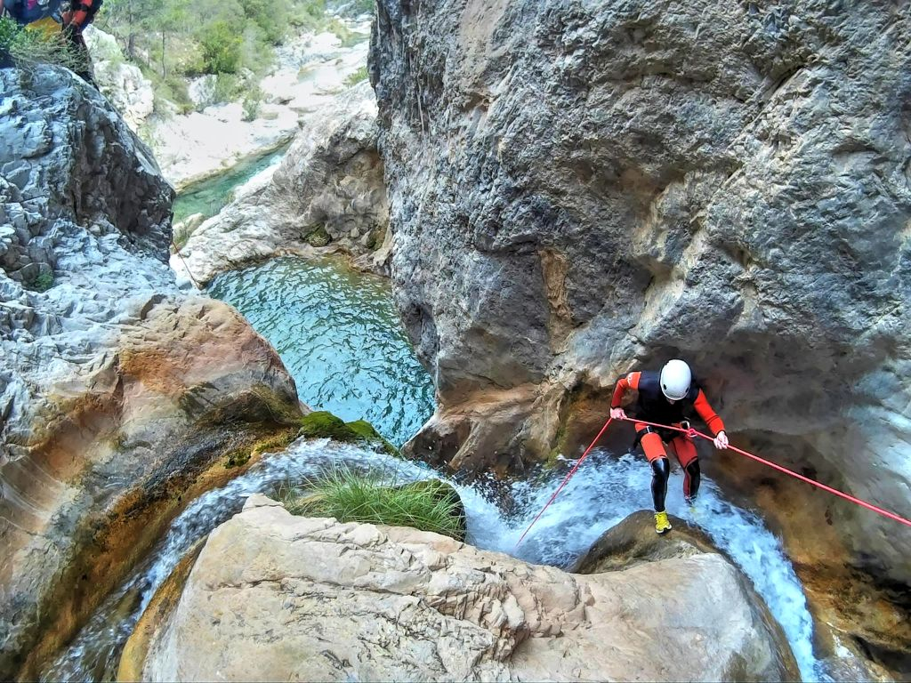 Canyoning Río Verde: Tour guiado