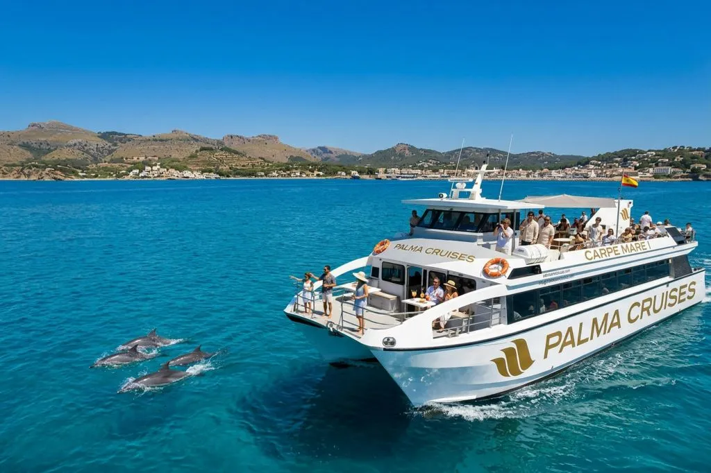 Palma de Mallorca: Excursión en barco para avistar delfines