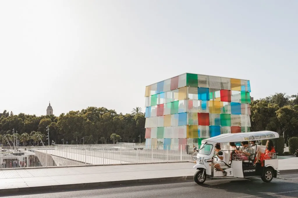 Recorrido en Tuk Tuk por Málaga