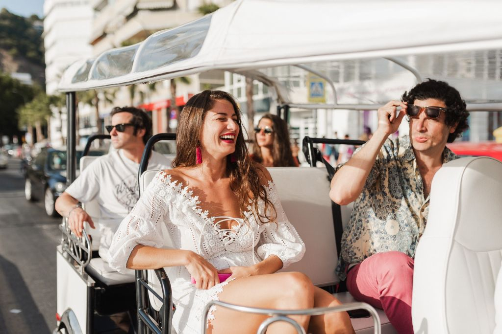 Recorrido en Tuk Tuk por Málaga