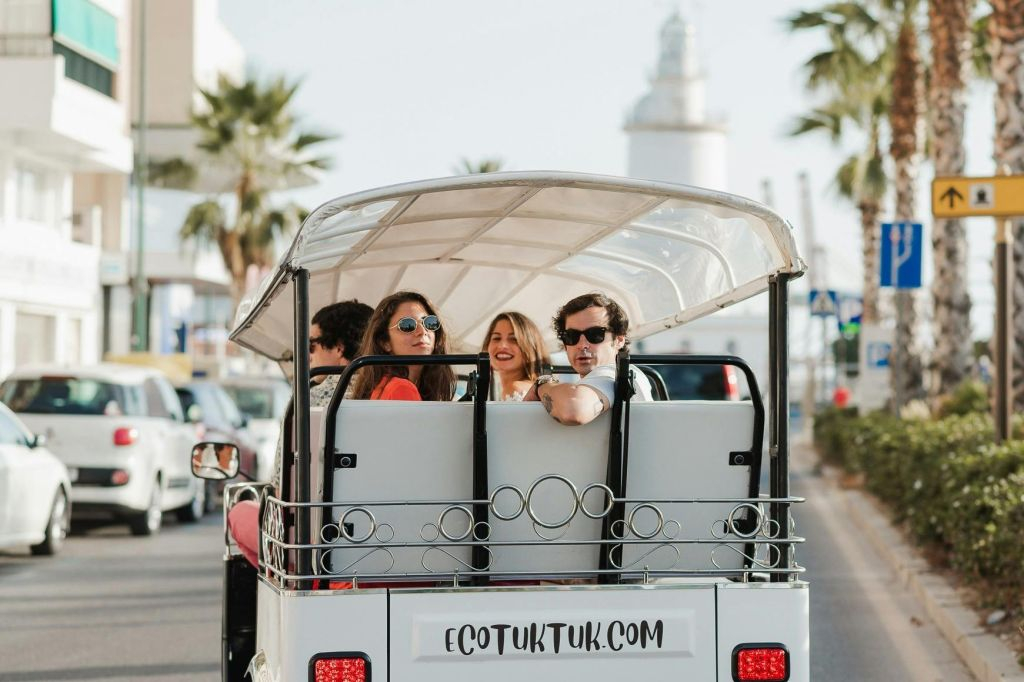 Recorrido en Tuk Tuk por Málaga
