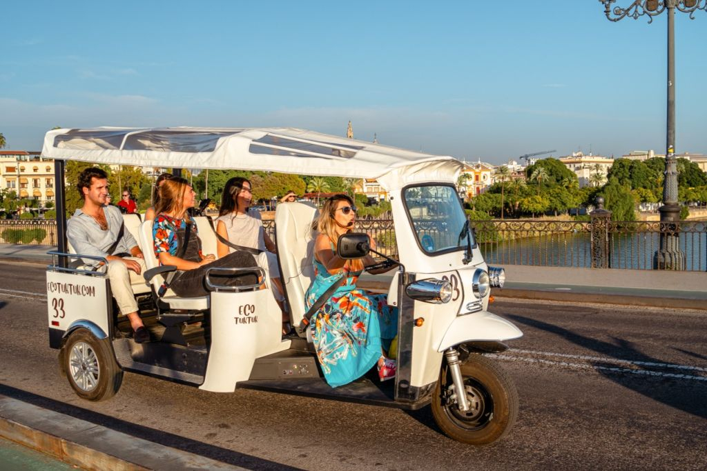 Seville: 1-Hour Tour by Private Electric Tuk Tuk