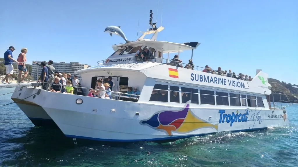 Santa Ponsa: Excursión en barco para avistar delfines