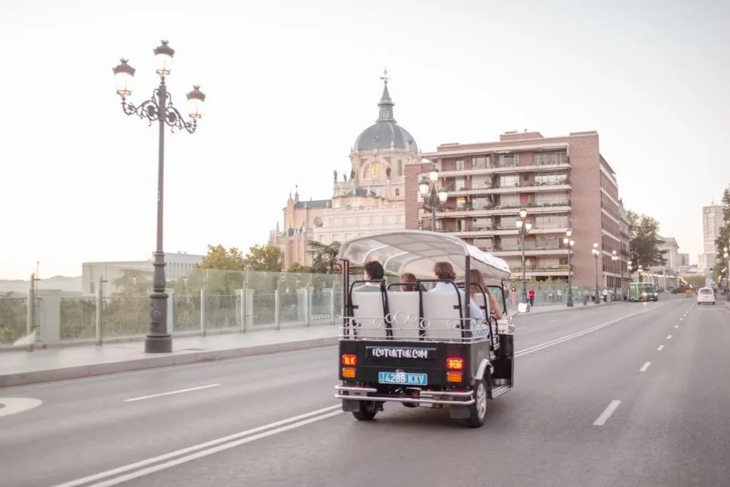 Madrid: 2-Hour Tour by Private Electric Tuk Tuk