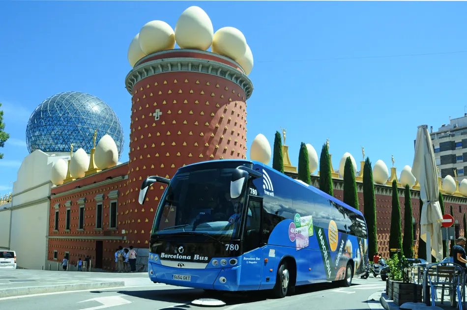 Bus to Figueres: Day Pass from Barcelona or Girona