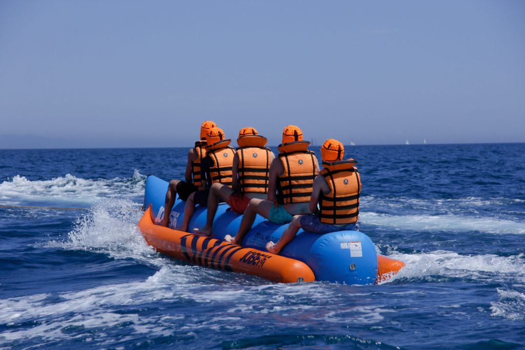 Banana Boat Challenge in Barcelona