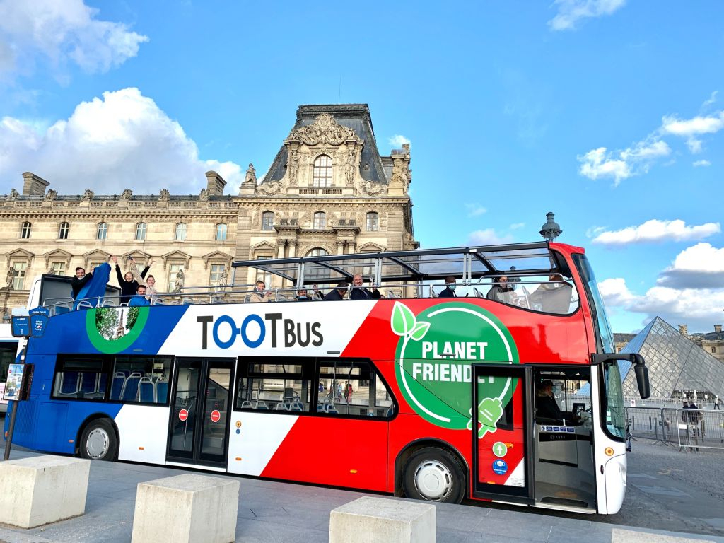 Tootbus Paris: Eco-Friendly Hop-on Hop-off Bus
