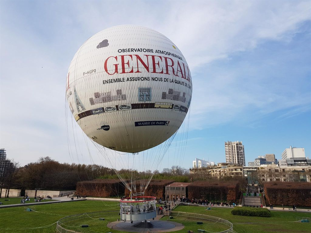Generali Balloon Flight Over Paris