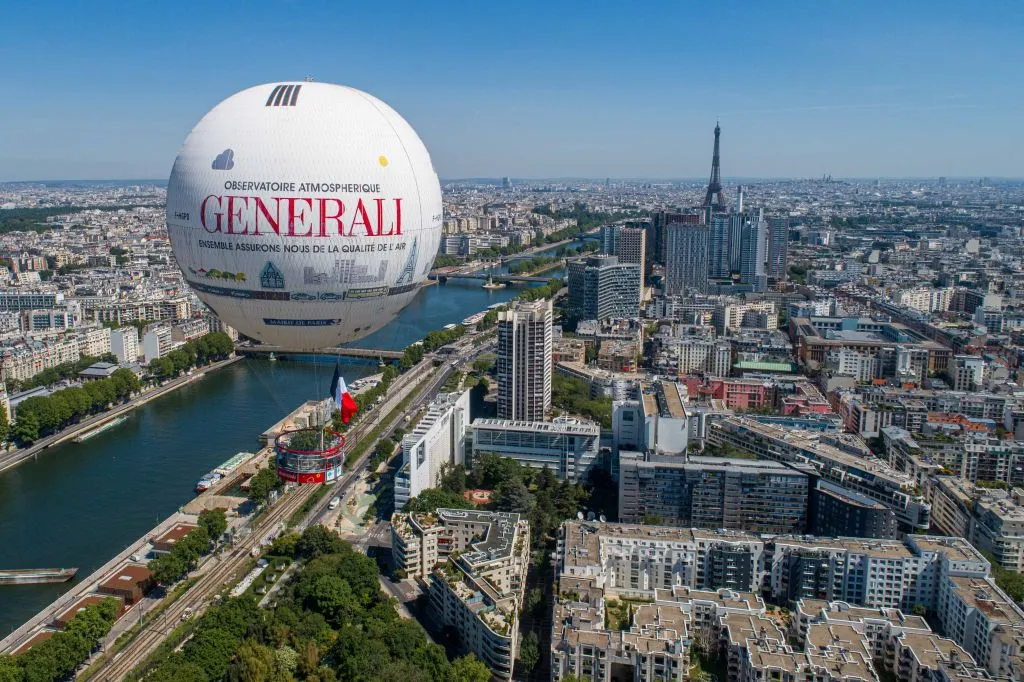 Generali Balloon Flight Over Paris