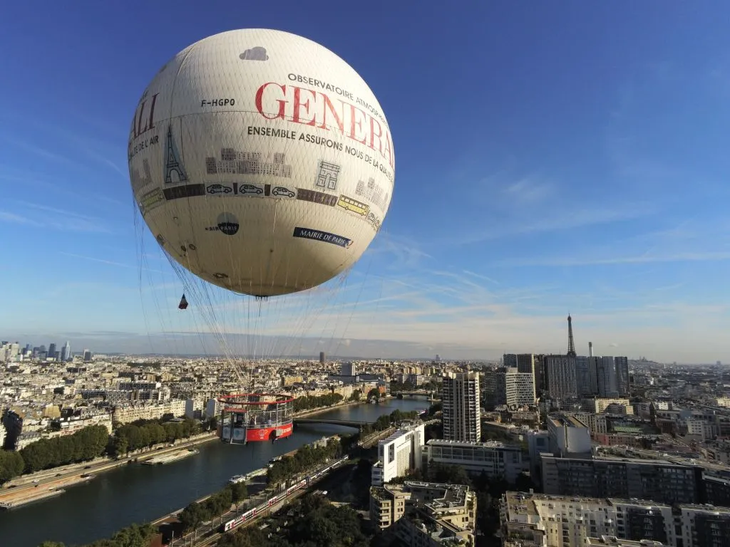 Generali Balloon Flight Over Paris