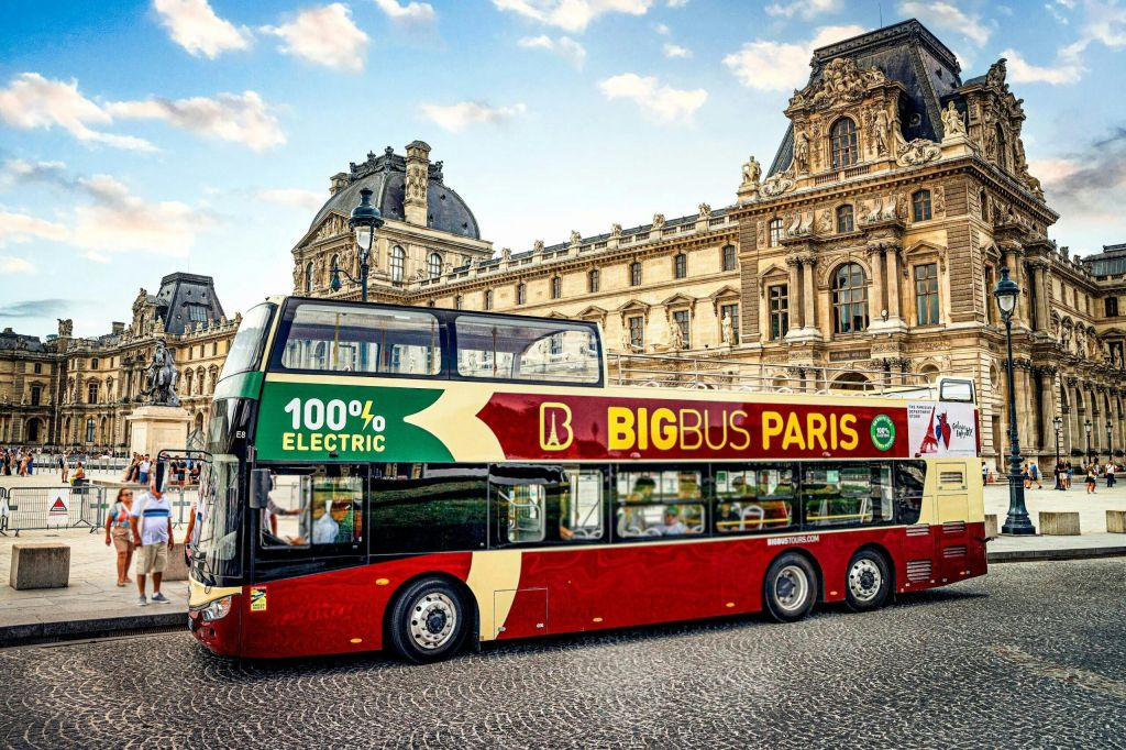 Big Bus Paris: Hop-on Hop-off Tour