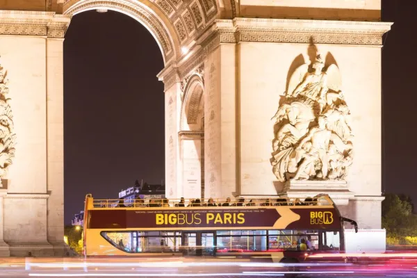 Big Bus Paris : Visite nocturne de 2h