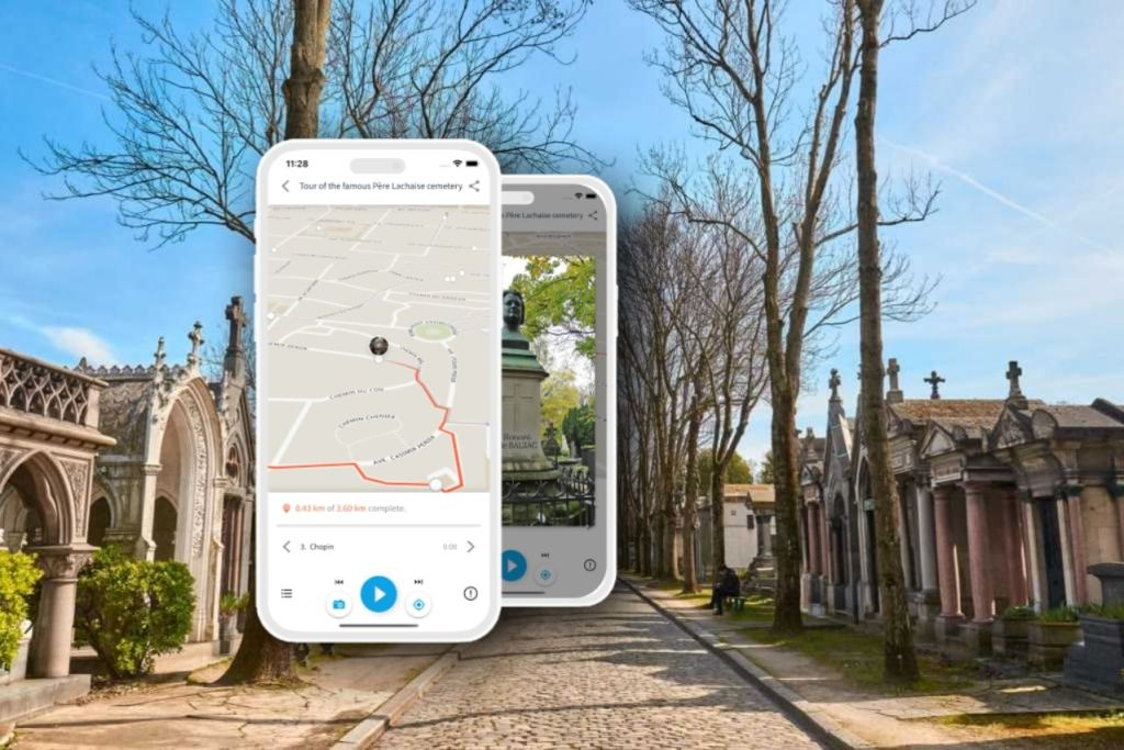 Audio Guide App for Your Smartphone: Père Lachaise Cemetery Walking Tour