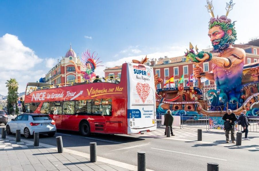 Nice Le Grand Tour: Bus Hop-on Hop-off