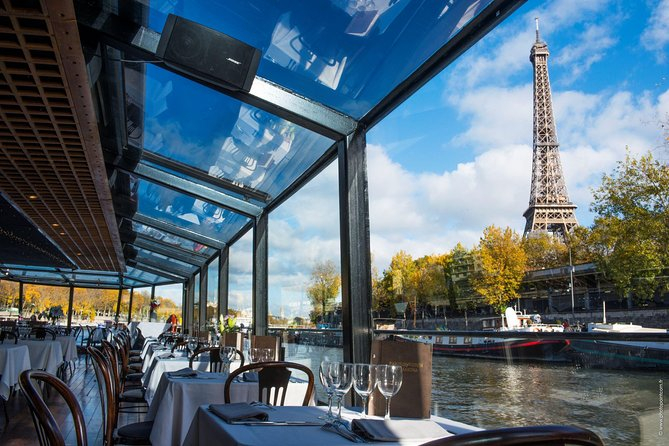 Paris : Déjeuner-croisière sur la Seine avec repas gastronomique en 3 services