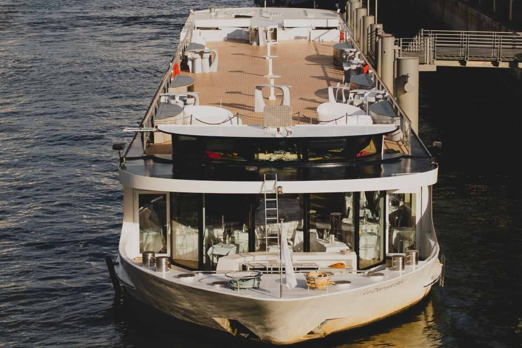Paris : Dîner-croisière en 3 services avec musique en live par Diamant Bleu