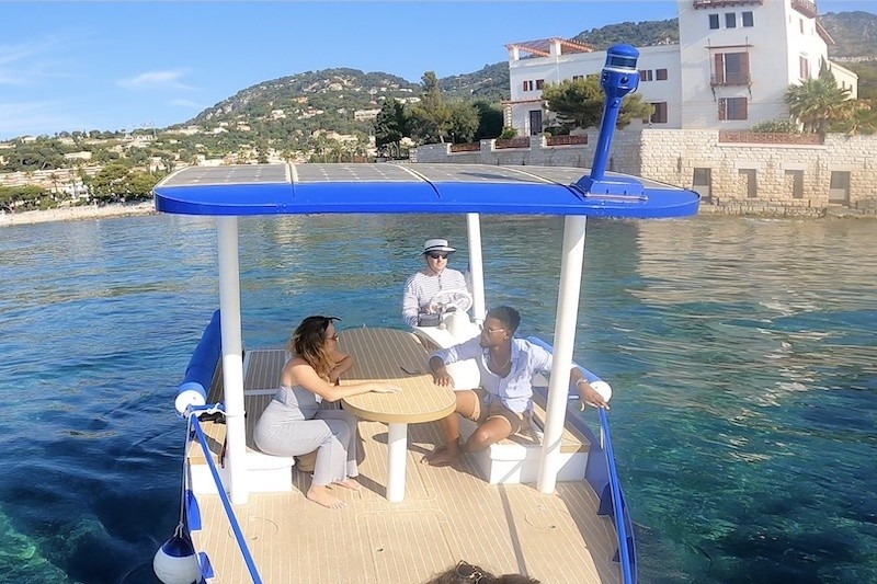 Nice: Romantic Cruise on a Solar Electric Boat