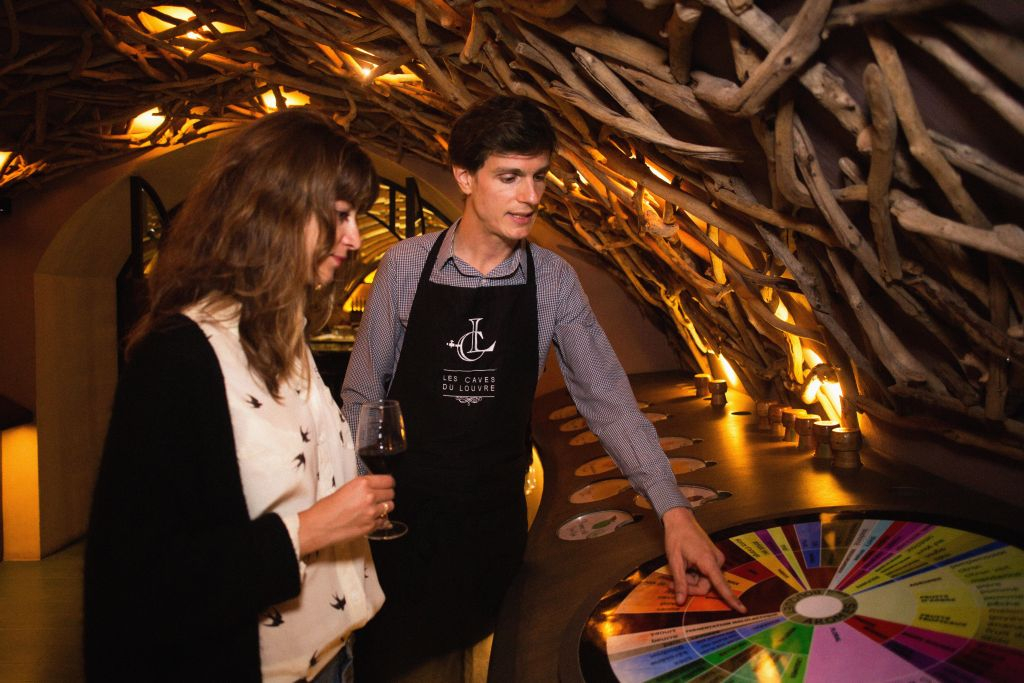 Les Caves du Louvre: Guided Tour + Wine Tasting