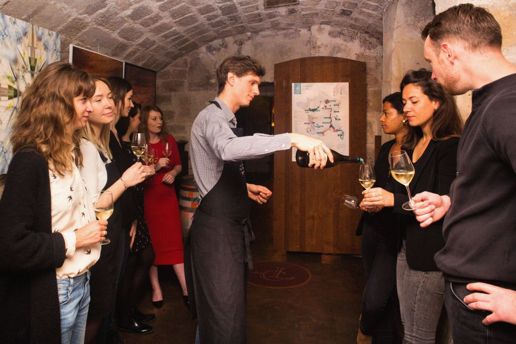 Les Caves du Louvre: Guided Tour + Wine Tasting