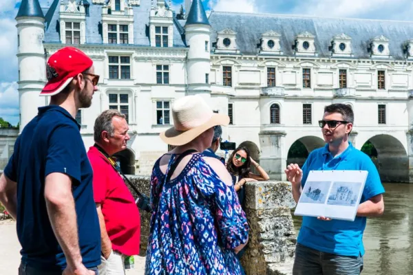 Vallée de la Loire : Excursion d'une journée en petit groupe avec entrée dans 3 châteaux + dégustation de vin