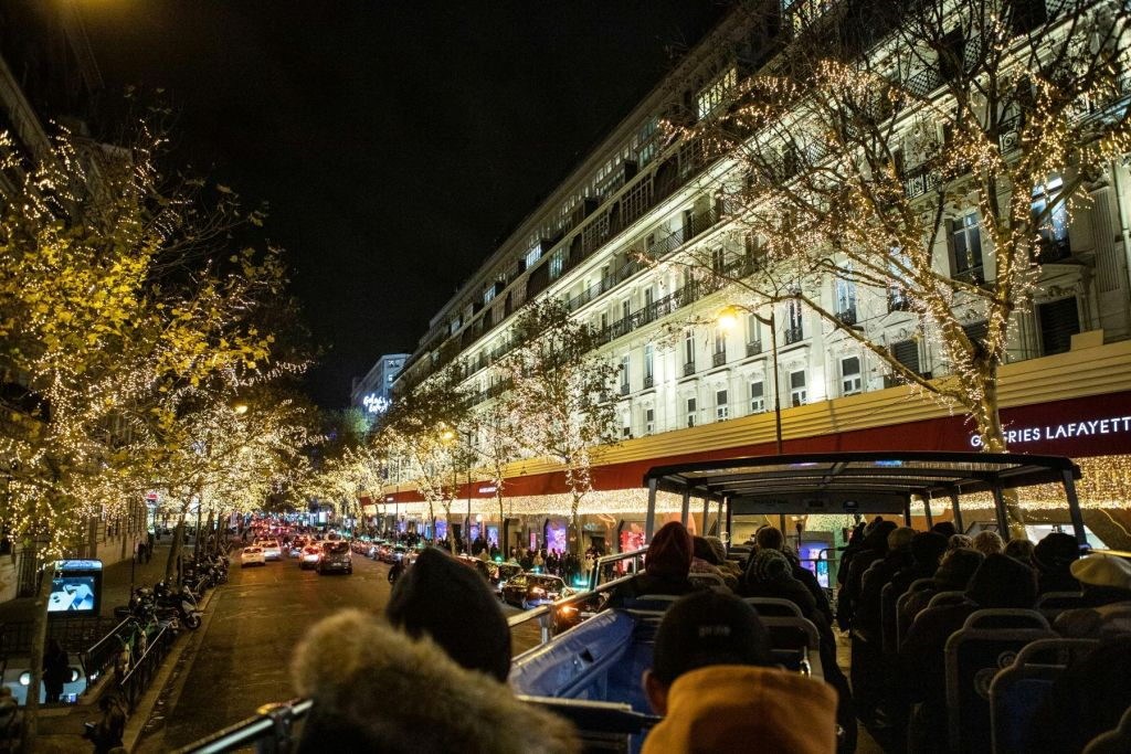 Tootbus Paris: Tour ecologico delle luci di Natale