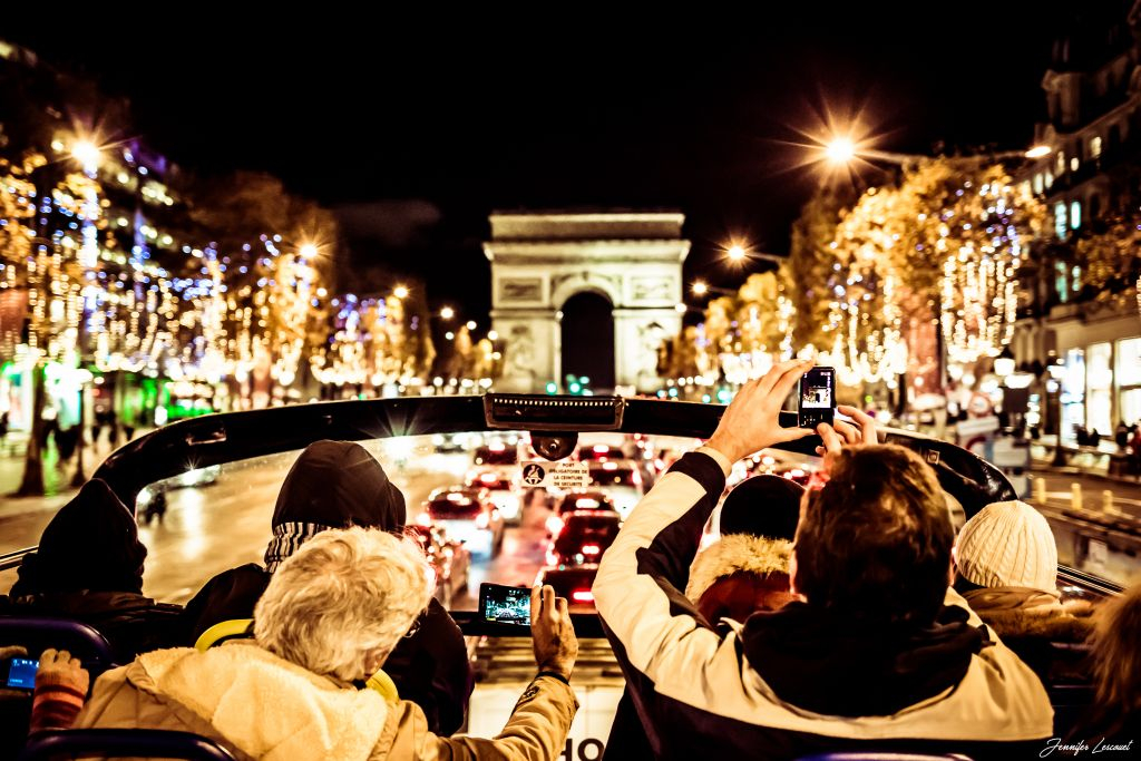 Tootbus Paris: Tour ecologico delle luci di Natale