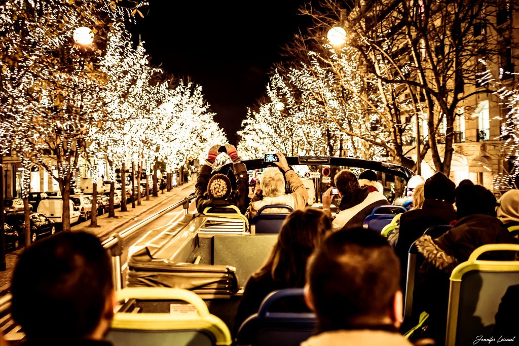 Tootbus Paris: Tour ecologico delle luci di Natale