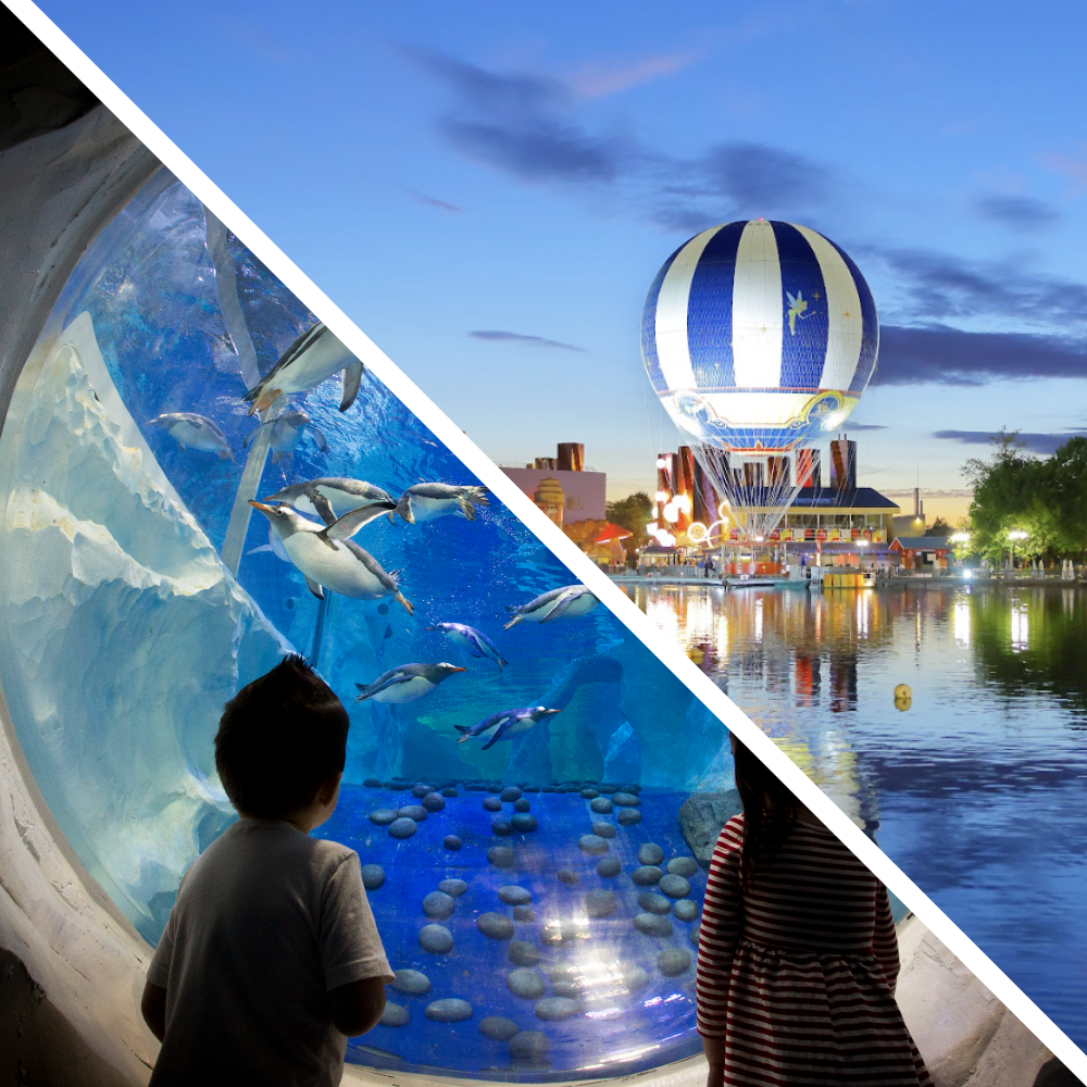 Balloon PanoraMagique + Sea Life Paris Package
