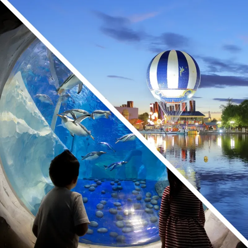 Ballon PanoraMagique + Sea Life Paris