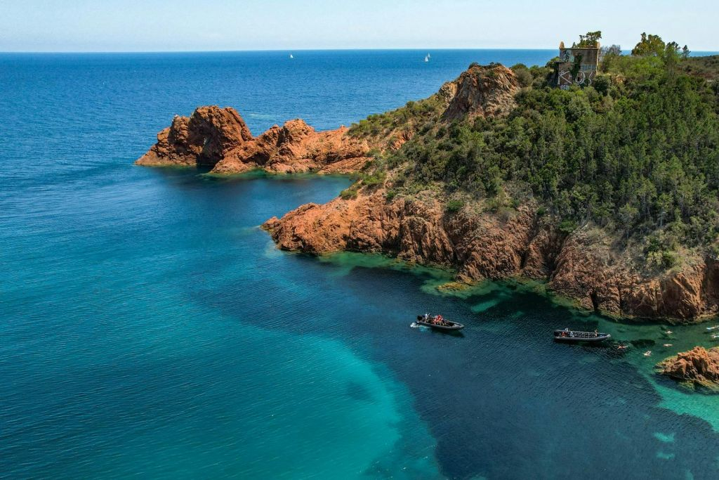 Massif de l'Esterel Excursion by Boat