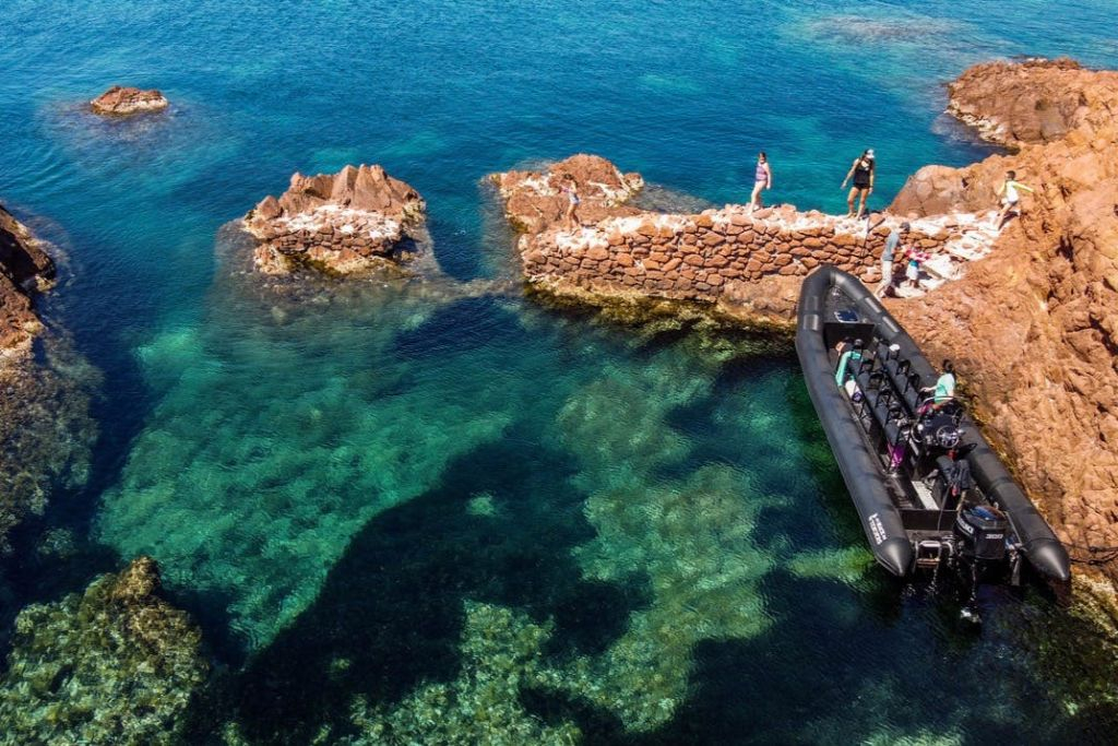 Massif de l'Esterel Excursion by Boat