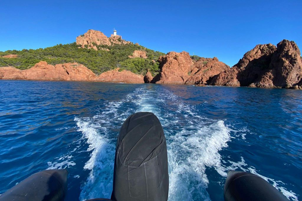 Massif de l'Esterel Excursion by Boat