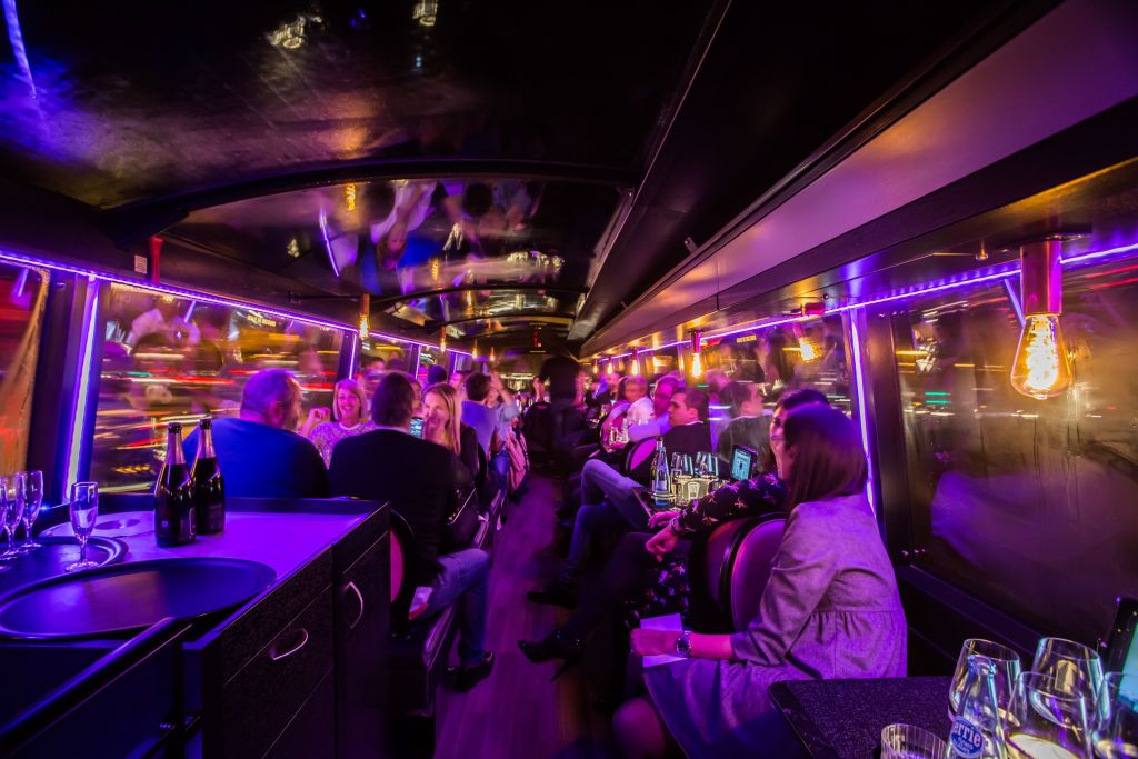 Bus Toqué Parigi: tour con cena di 3 portate