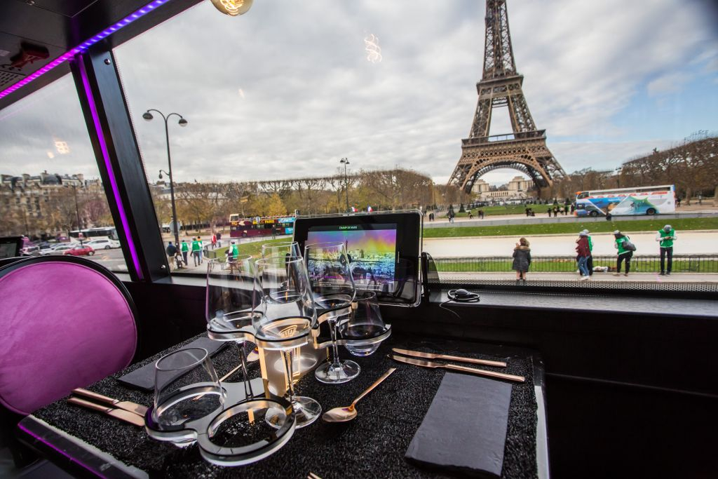 Bus Toqué París: Cena con 5 platos