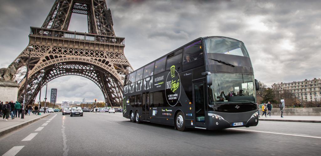 Bus Toqué Paris: le Champs-Elysées: Bistronomic Lunch Tour