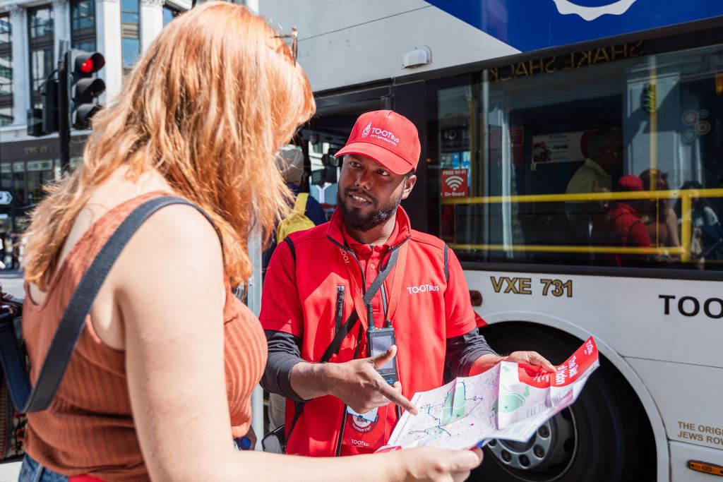 Tootbus London: 1 dia de viagem de ônibus Hop-on Hop-off